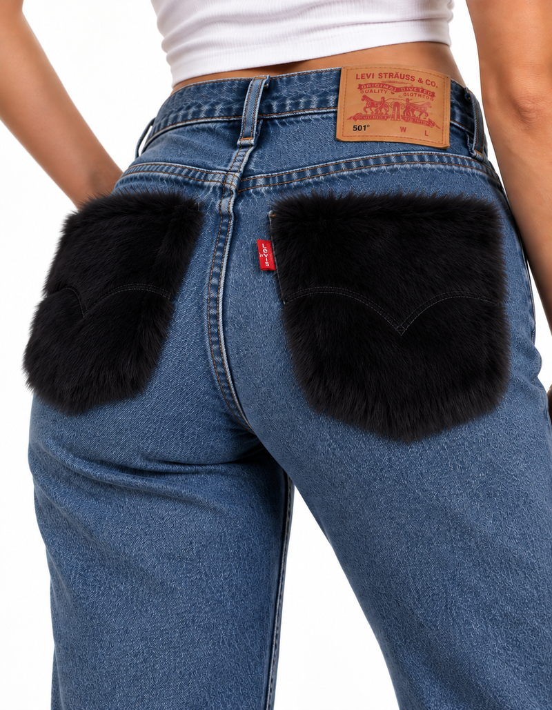 Jeans Levi’s Furry Black
