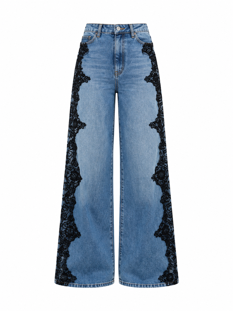 JEANS BLACK ICON - Glm Couture